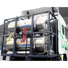 Chinese Good Quality Stainless Steel Cryogenic LNG Storage Tank for Truck, Bus, Car